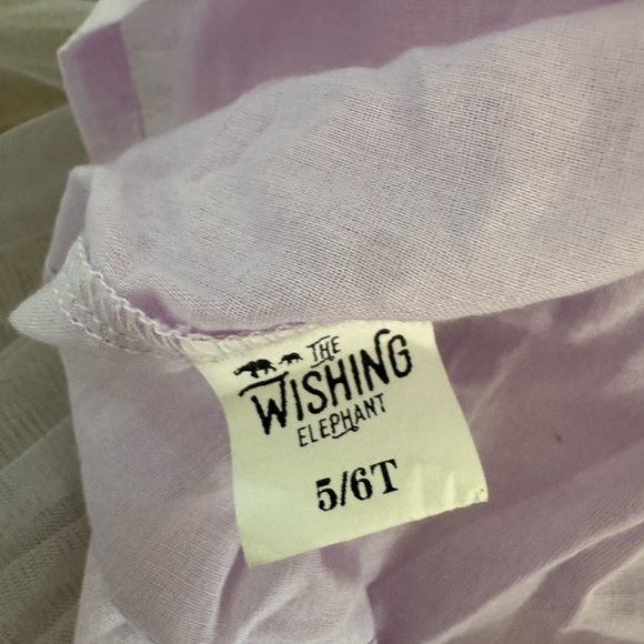 The Wishing Elephant Floral Tulle skirt size 5/6 - Picture 4 of 5